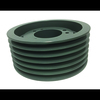 B B Manufacturing Bushing 6 Groove V-Belt Pulley 16 inch OD 65V1600F